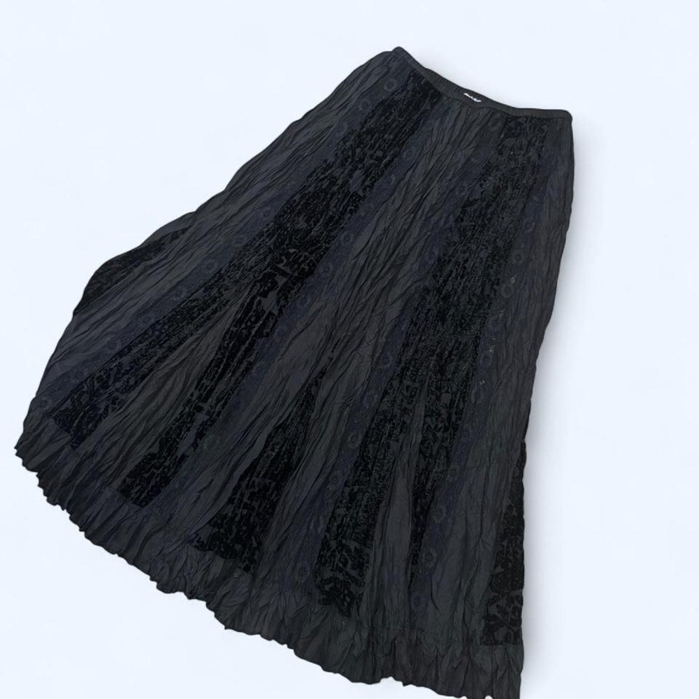 Chicos Black Maxi Skirt